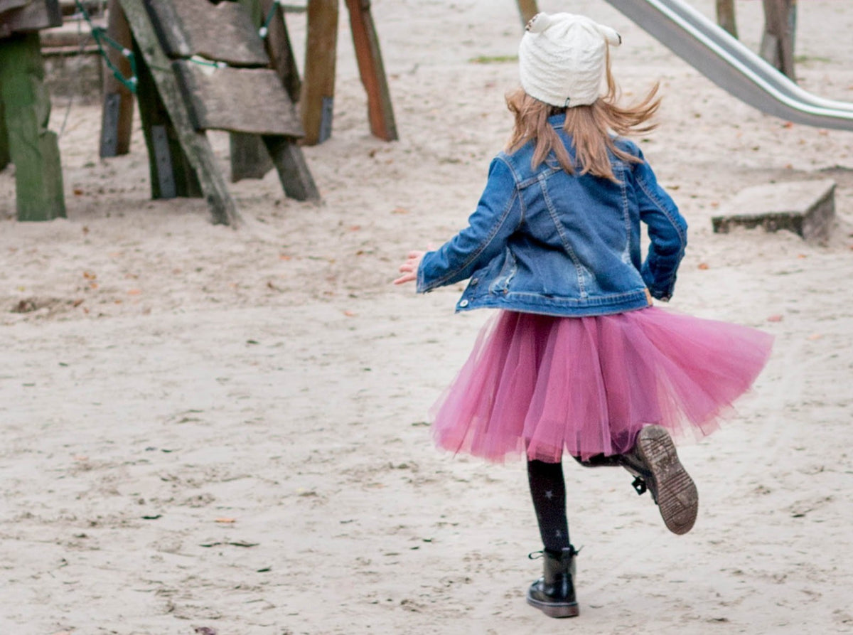 Plum Tulle Skirt for kids Sylvie Muller Sylvie M ller