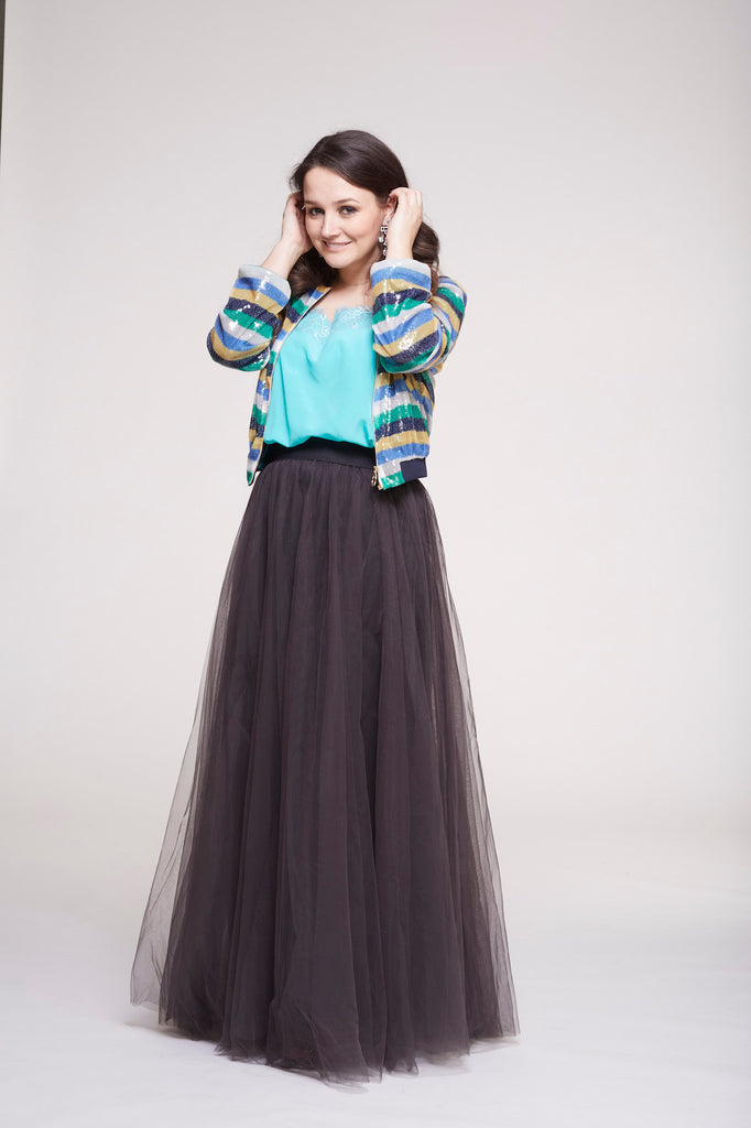 Gray tutu skirt 2025