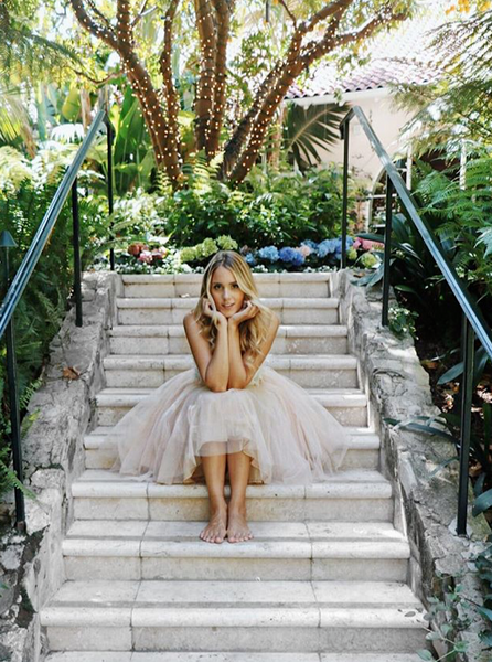 Fashion blogger wearing the over the knee tutu