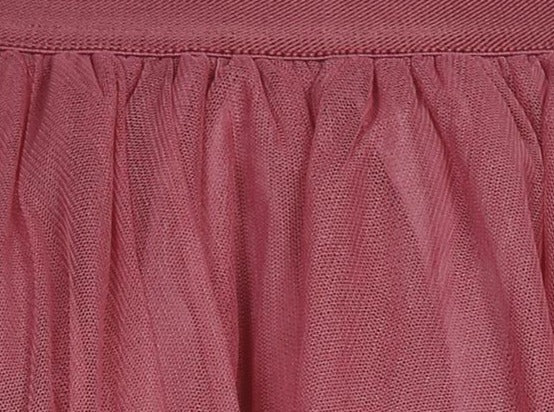Over the Knee Plum Tulle Skirt