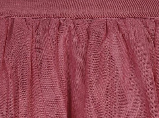 Mini Plum Tulle Skirt