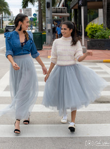 Tulle midi skirt deals size 18